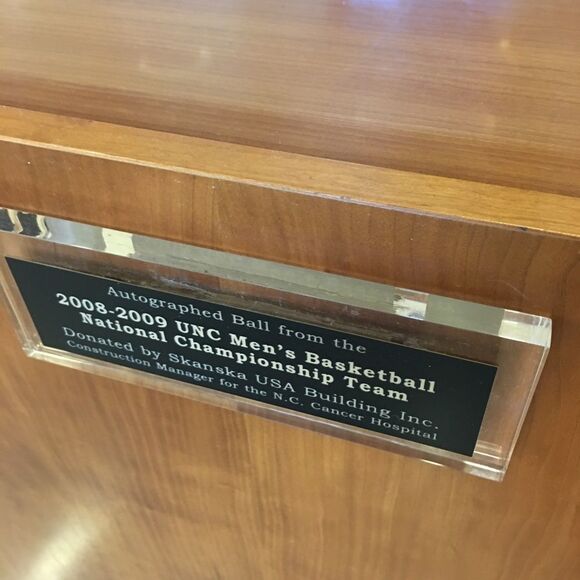 C &B Tan UNC North Carolina Tar Heels Sewn Football Helmet golf vest jacket M - Picture 3 of 10